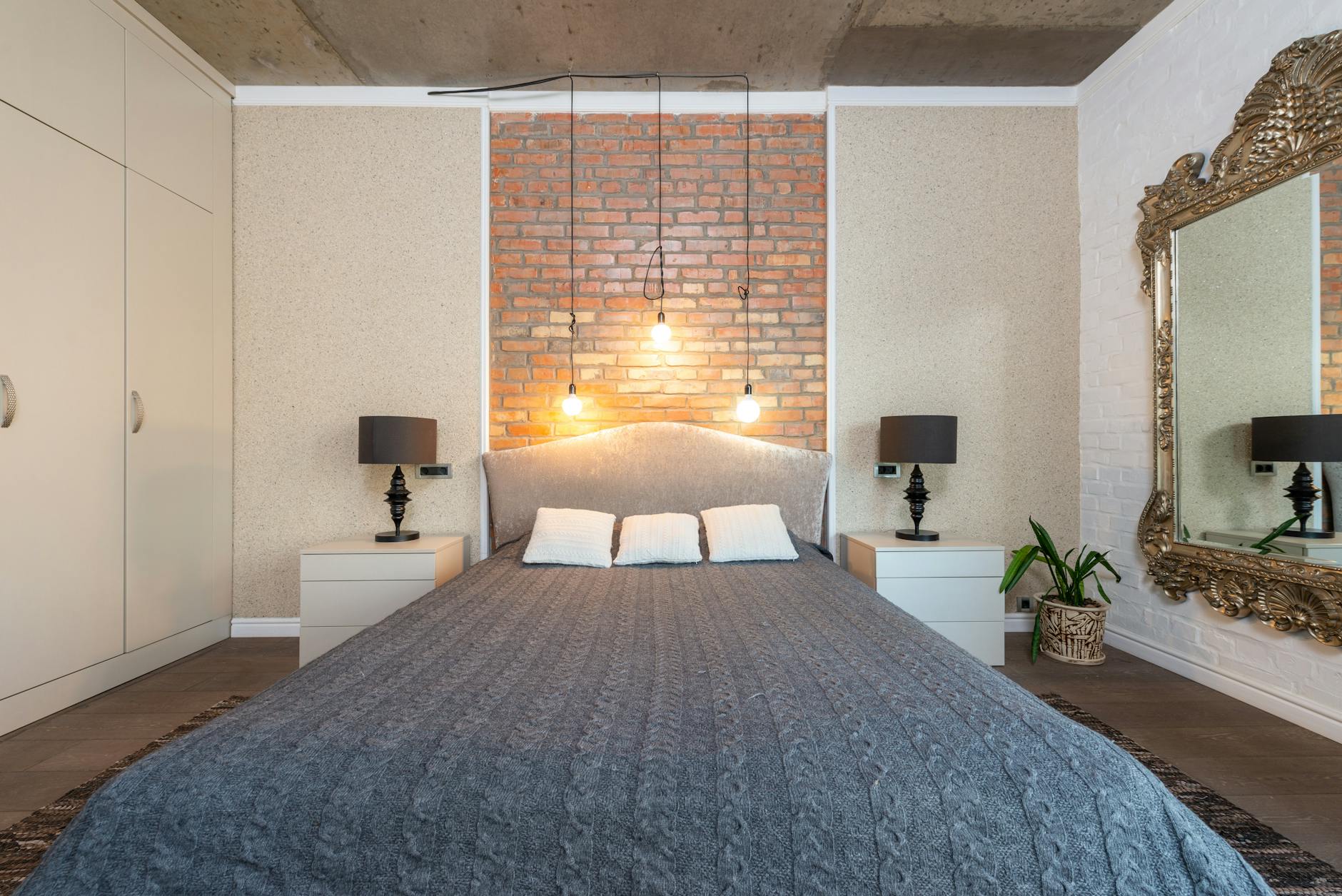 Bett mauern Anleitung – gemauertes Bettgestell im Schlafzimmer
