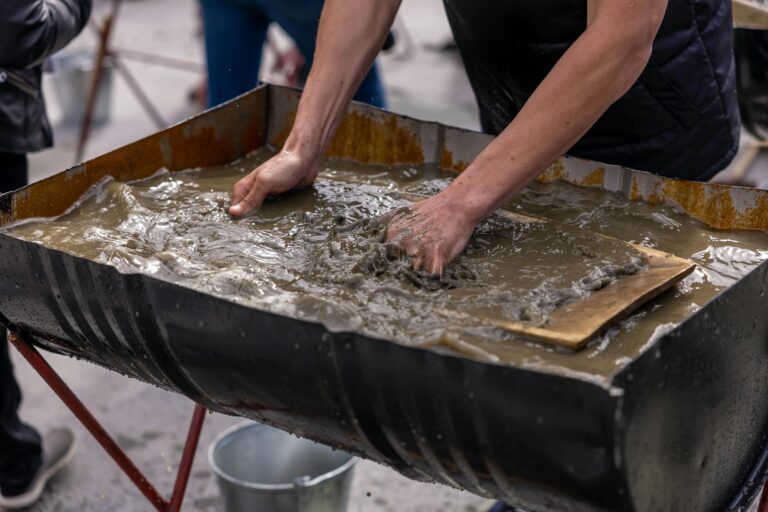 Zement Abbinden beschleunigen – Beton anmischen