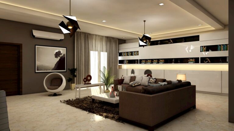 Mit diesen Layout-Tricks wirkt Ihr Zuhause sofort offener und großzügiger rectangular white coffee table near brown leather sofa